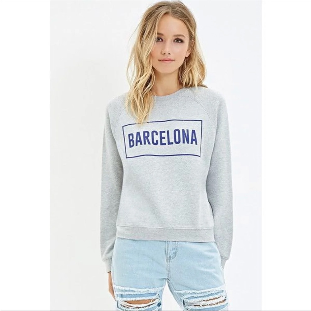 Forever 21 Barcelona sweatshirt